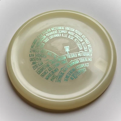 Kastaplast K2 Glow Berg, 2019 Team Series (Green Glitter), 173g, New, OOP, Rare - Image 1 of 3