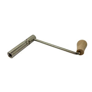 French Clock Crank Key Wood Handle Winder French Clocks Steel Choose Size - Picture 1 of 2