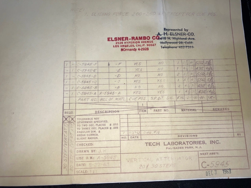 PÓSTER Elsner Rambo Atenador Vertical Original Genuino Foto 1 de 1