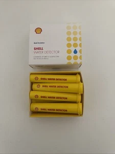 Shell Water Detector Aviation Jet Fuel 1 Box Of 8 Tubes Petronalia Oil Expired - Picture 1 of 7