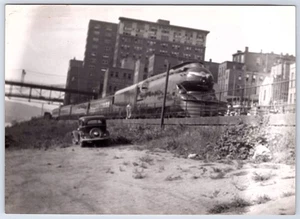Pennsylvania PRR Pennsy Railroad 3768 Streamlined Torpedo Steam Photo 1936 PH101 - Picture 1 of 2