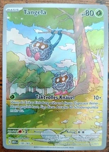 Pokemon Tangela MEW 178 151 Illustration Rare Deutsch Near Mint - Bild 1 von 4