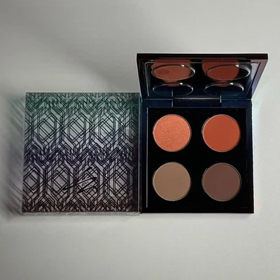 PALETA DE SOMBRAS DE OJOS MAC X4 ~ CUÑA ~ LADRILLO ~ SOSPECHOSAMENTE DULCE ~ PANA ~ NUEVO EN CAJA Foto 1 de 4