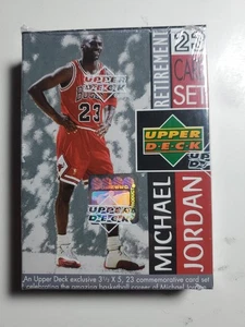 Upper Deck Michael Jordan Retirement 23 Commemorative Card Set ~ 1999 ~Complete - Picture 1 of 5