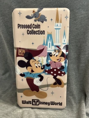 New Disneyland Resort Walt Disney Pressed Coin Collection Album Set With 0 Coins - Image 1 of 4
