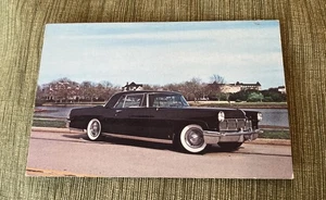 1956 Lincoln Continental MK II 2 Türer NJ Roaring 20 Autos Postkarte unbespielt - Bild 1 von 3