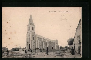 CPA Piégut, Place de l´Eglise - Picture 1 of 2