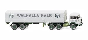 WIKING,KRUPP 806 6x4 with semi tarpaulin 2 axles Walhalla Kalk, 1/87, WIK048801 - Picture 1 of 1