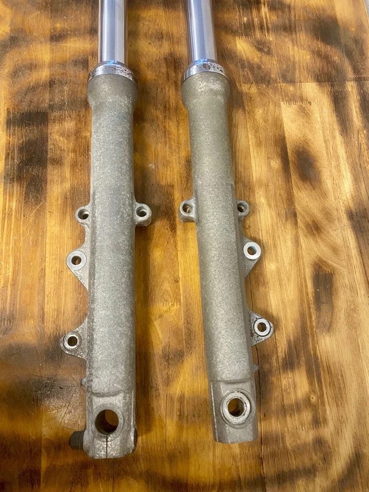 Harley FXD Dyna Super Glide Sport 1999 99 horquillas delanteras rectas de doble disco 39 mm Foto 1 de 4