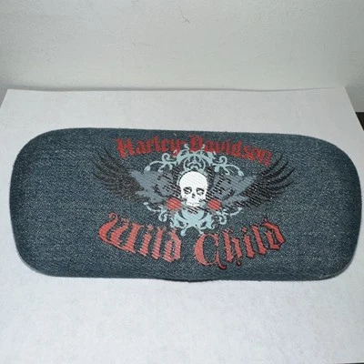 Harley Davidson Wild Child Azul Denim Gafas de Lectura o Gafas de Sol Estuche Nuevo sin Etiquetas Foto 1 de 4