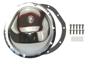 Chrome Steel Chevy GM 10 Bolt Diff Differential Cover Truck 77-91 FRONT - Picture 1 of 1