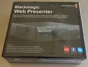 NEU Blackmagic Design Live Stream Web Presenter BDLKWEBPTR - Bild 1 von 5