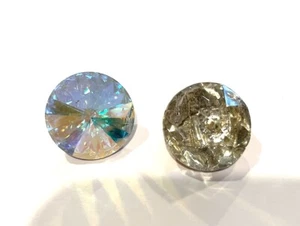 Crystal Replacement Buttons - 2 different styles - Couture Clothing - Picture 1 of 3