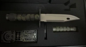 Unused BUCK survival knife 188 M9 Bayonet with box - Picture 1 of 15