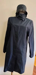 BURBERRY SPOLVERINO DONNA BLU con Cappuccio Pescatore 3/4 - Foto 1 di 24