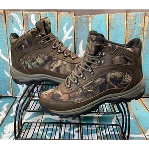 STIVALETTI MIMETICI IMPERMEABILI DA UOMO HI-TEC STRIKER WP TAGLIA 9 indossati una volta - Foto 1 di 10
