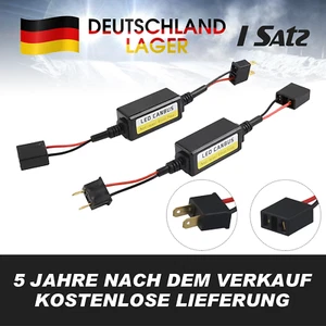 2 Stk H7 LEDs /Canbus Adapter Für Scheinwerfer Ehlerfrei Entzerrung Teile - Bild 1 von 14