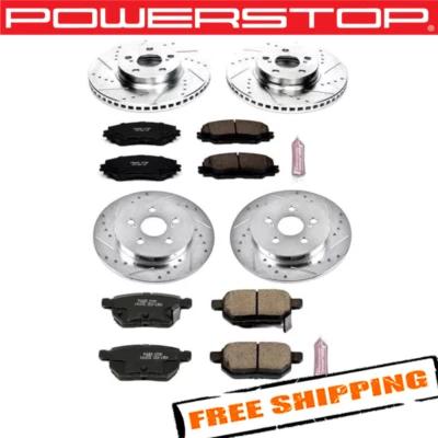 Power Stop 1-Click Z23 Evolution Sport Brake Kit for 09-19 Toyota Corolla Foto 1 de 2