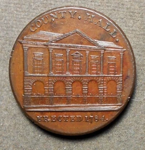 Great Britain 1797 Half Penny Warwickshire 288, Coventry Conder Token, Country H - Picture 1 of 2