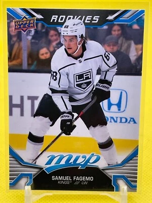 2022-23 Upper Deck MVP  SP #235 SAMUEL FAGEMO RC Rookie!  Los Angeles Kings - Image 1 of 2