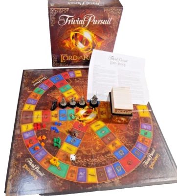Trivial Pursuit - Lord of The Rings Movie Trilogy Collectors Edition Complete VG - Image 1 of 4
