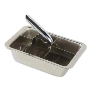 Ice Cube Tray - Ss - Large Cubes Stainless Steel - Picture 1 of 8