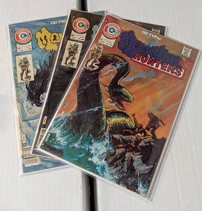 Monster Hunters 1 3 4 VF- / VF+ / VF+ (Charlton 1975) - Picture 1 of 8