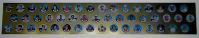 1987 Topps Coins Uncut Metal Sheet CAL RIPKEN Kirby Puckett NOLAN RYAN Rare Set - Image 1 of 4