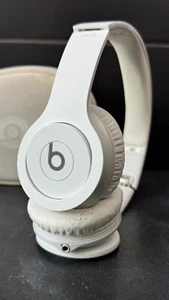 Beats By Dr Dre Solo HD On-Ear Wired Headphones - White - Foto 1 di 11