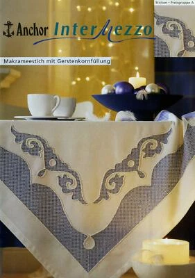 Intermezzo - Makrameestich mit Gerstenkornfülling - Art. 0060.0001.0039 - Image 1 of 2