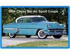 1954 Chevy Bel Air Sport Coupe Refrigerator / Toolbox Magnet
