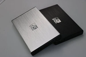 External USB 3.0 Portable 2.5" SATA External Hard Drive Silver By JKStor (500GB) - Picture 1 of 7