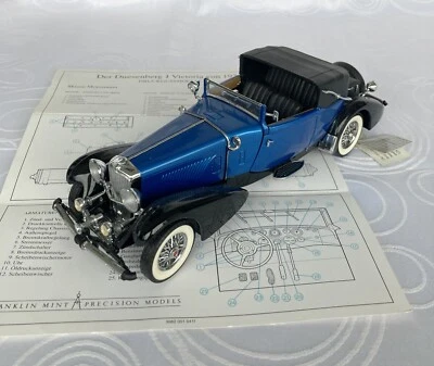 Franklin Mint: Duesenberg J Victoria, 1933, 1:24 Tip Top - Bild 1 von 4
