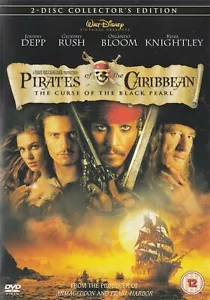 Pirates Of The Caribbean Curse Of Black Pearl BRAND NEW FACTORY SEALED 2 x DVD - Picture 1 of 1