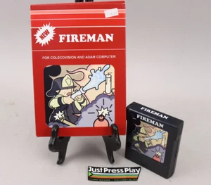 Fireman for ColecoVision & Adam Ex. Rare Homebrew Game NIB MIB New Mint in Box! - Picture 1 of 9