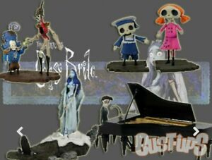 Rare Gentle Giant Corpse Bride Series 1 Bust-ups Complete Collection