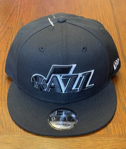 Nuevo Utah Jazz New Era 9Fifty NBA Negro Ajustable Snapback Gorra Sombrero Logo - Imagen 1 de 11