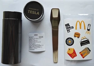 Authentic McDonald Tesla Stainless Steel Cyber Spoon Cyberchunk McFlurry - Picture 1 of 4