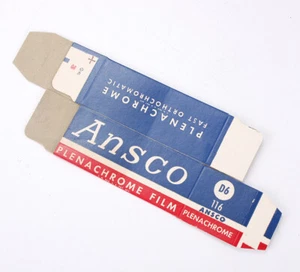 CAJA DE PELÍCULA DE EXHIBICIÓN DEL DISTRIBUIDOR ANSCO PARA PLENACHROME D6 116 / cks / 205631 - Imagen 1 de 2
