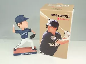 2011 Milwaukee Brewers Manager Craig Counsell Bobblehead In Box - Picture 1 of 1