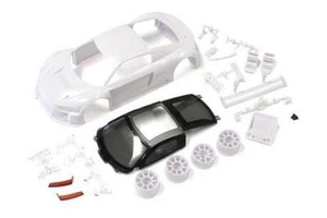 New Kyosho For Mini-Z MR-03 R8LMS2015/16 Unpainted White Body Set (w/Wheels) Aud - Picture 1 of 1