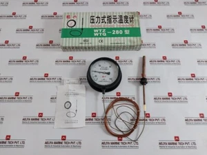 HANGZHOU GUANSHAN WTZ-280 Pressure Indicating Thermometer With Tail 5M - Picture 1 of 12
