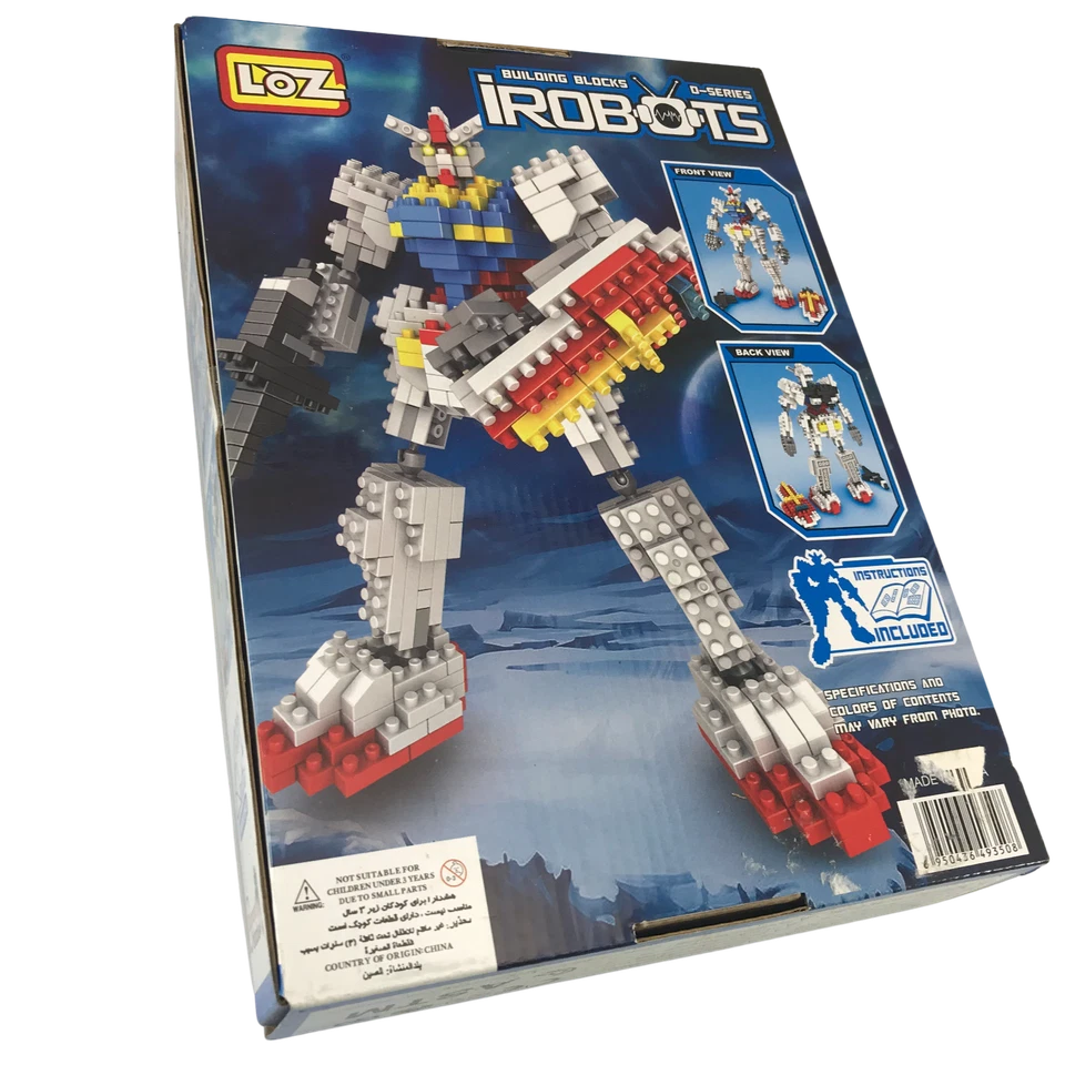 LOZ 440 pcs 3D Building Blocks iRobots Toy Ages 9+ D Series Diamond Blocks 9350 - Image 1 of 4