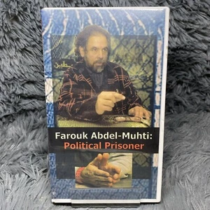 Farouk Abdel-Muhti: Political Prisoner VHS Tape 2003 Documentary Palestinian - Picture 1 of 6