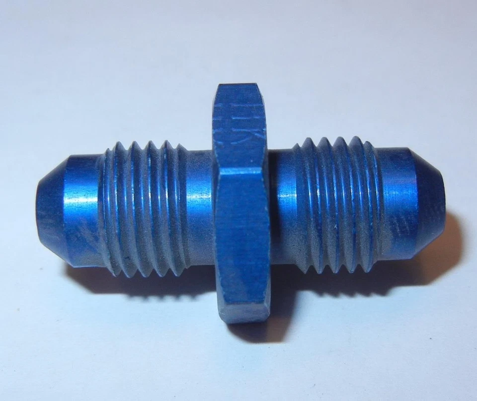 Aeroquip Anschlusskupplung -4 AN Zu -4 AN Gerade Aluminium Blau Je Stück FBM2051 - Bild 1 von 1