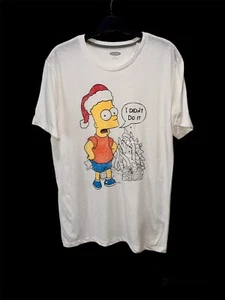 Simpsons Bart I Didn't Do It Christmas T Shirt 2018 Old Navy Graphic Print Men S - Picture 1 of 4