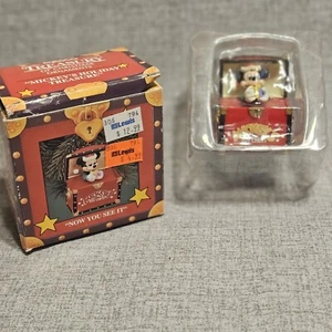 Enesco Disney Mickey Mouse Toy Chest " Now you see it, Now you don't " Ornament - Picture 1 of 10