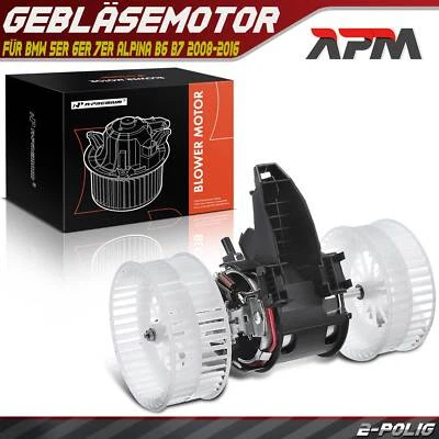 Innenraumgebläse Gebläsemotor 234W für BMW 5er E60 E61 520 525 530 6er E63 E64 - Bild 1 von 4