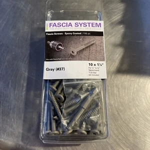 "DECKFAST Fascia 1 7/8"" gris #37 recubierto de epoxi 100 piezas" Broca T20 incluida - Imagen 1 de 3