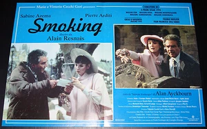 2 film busts SMOKING Alain Resnais Sabine Azema Pierre Arditi 1994 - Picture 1 of 2